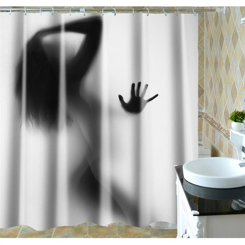 Waterproof Shower Curtain Bathroom Accessories