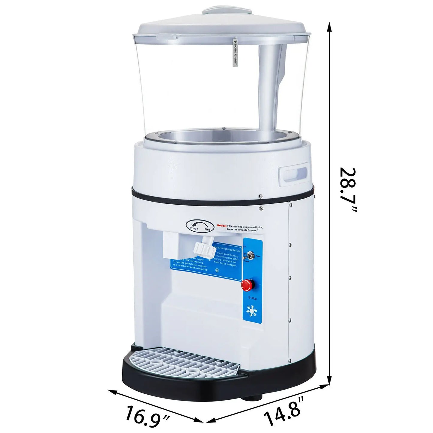 Ice Shaver Snow Cone Machine Home or Commercial