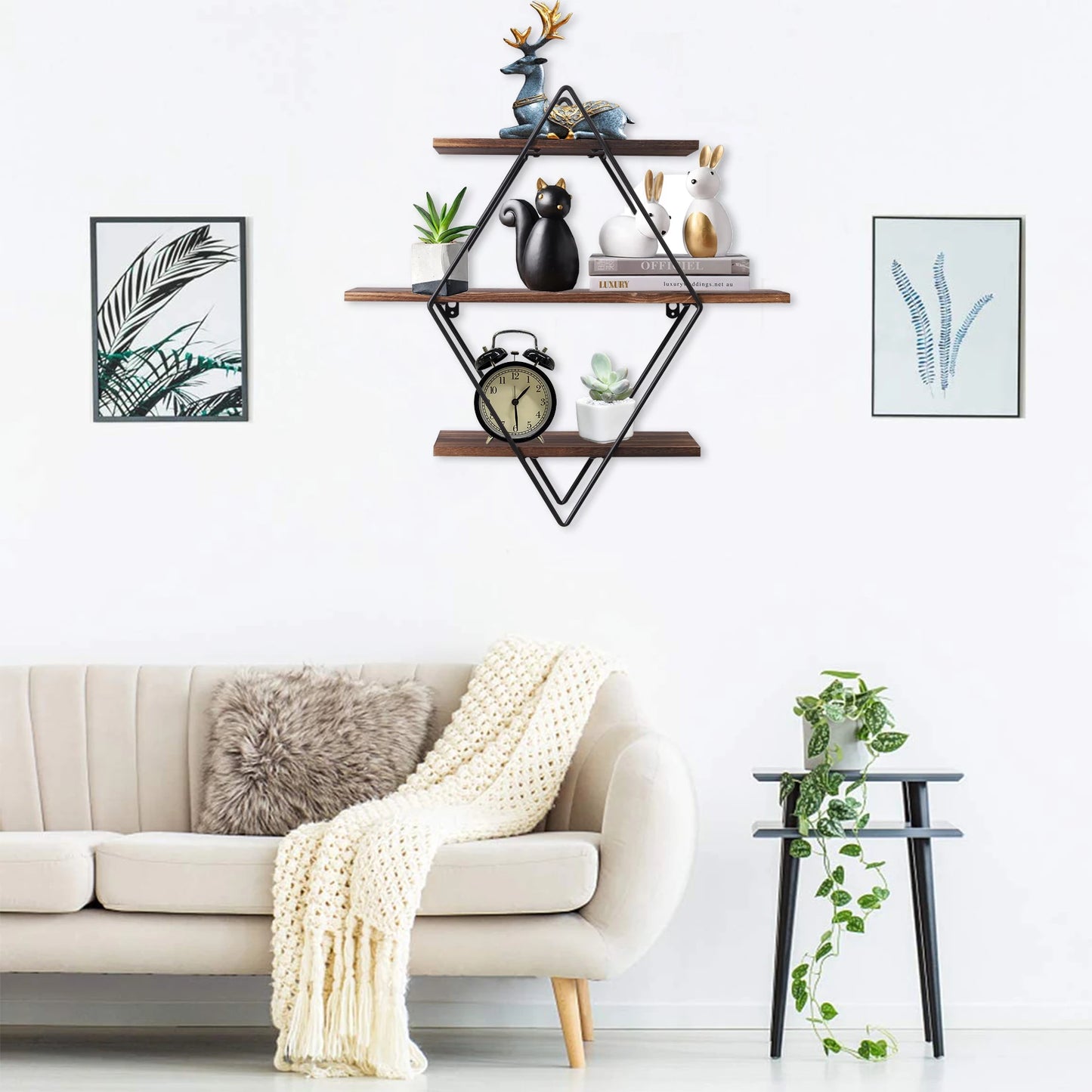 3 Tier Heavy Duty Hanging Wall Mounted Unit