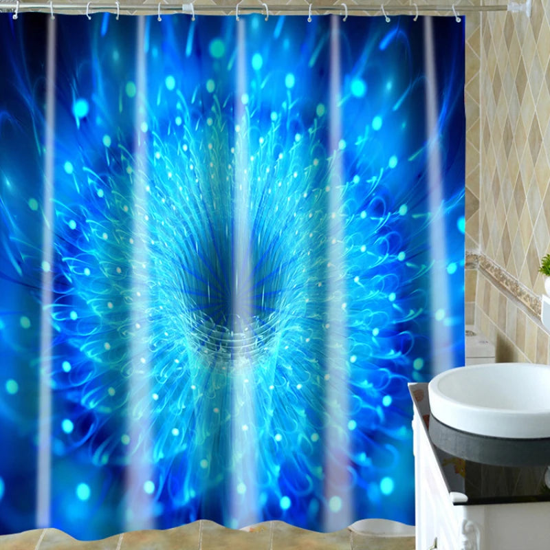 Waterproof Shower Curtain Bathroom Accessories