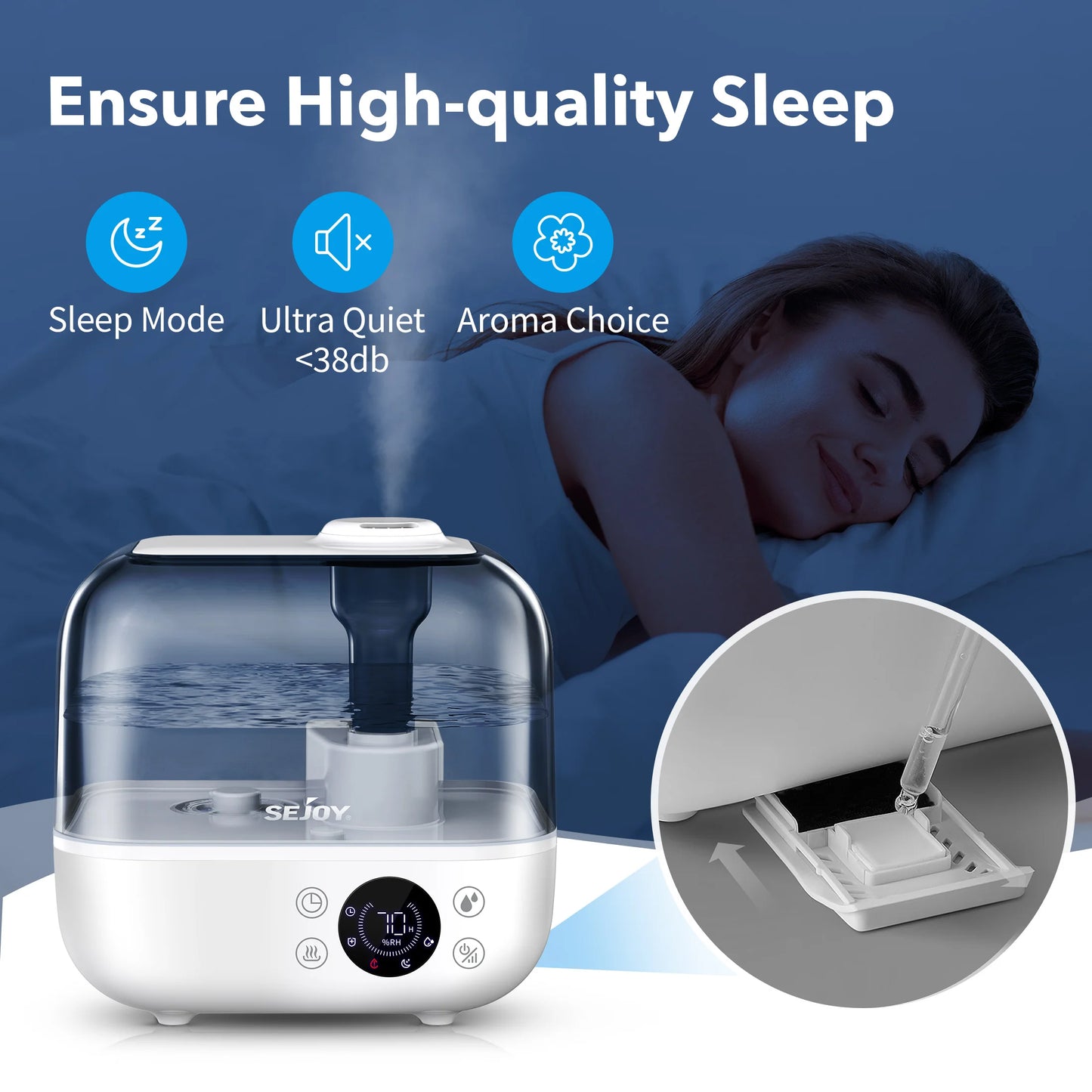 Humidifier For Large Room Auto Shut Off