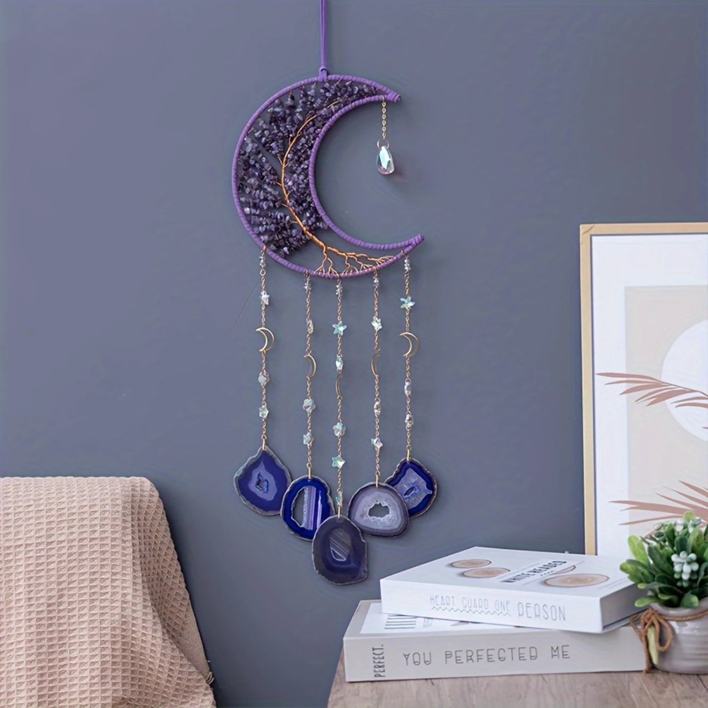 Amethyst Stone Hanging Decoration