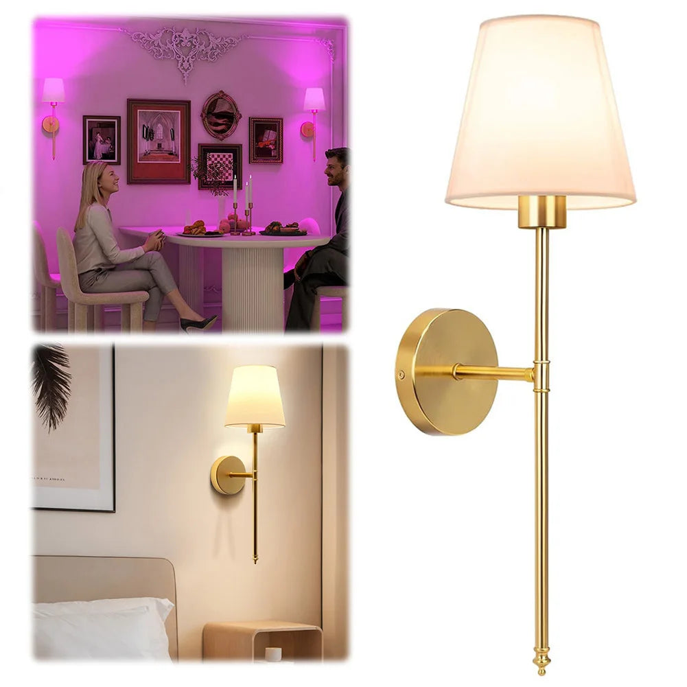 USB Rechargeable Cordless Wall Lamp
