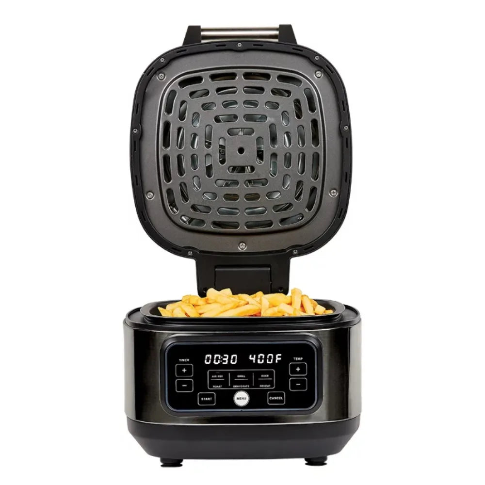 Grill Air Fryer Black 5.5 Quart