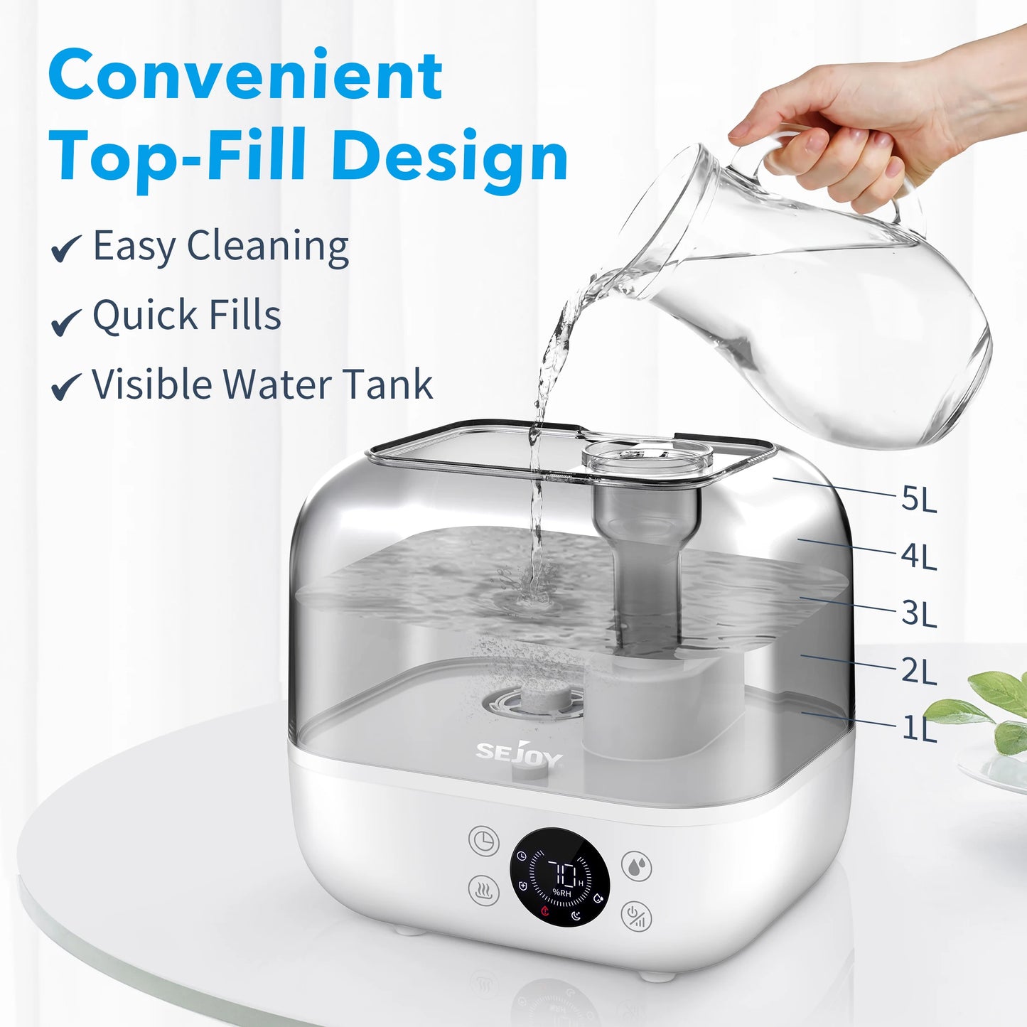 Humidifier For Large Room Auto Shut Off