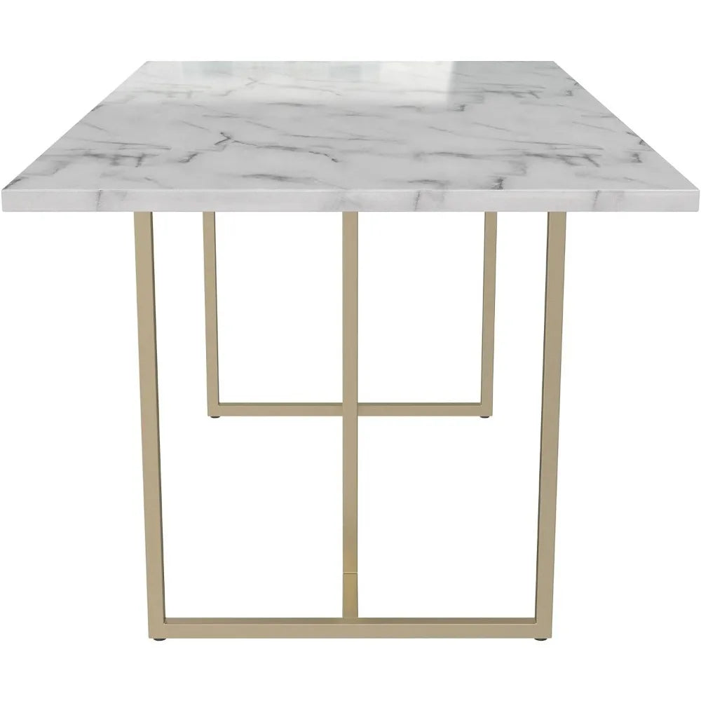 White Astor Dining Table