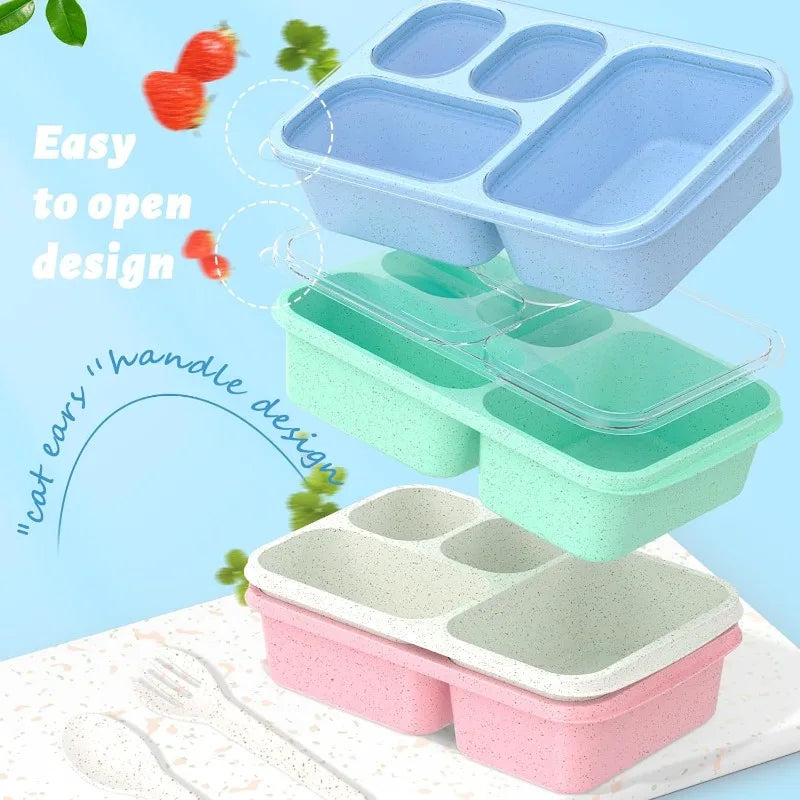4 Pack Meal Prep Container Microwave Safe