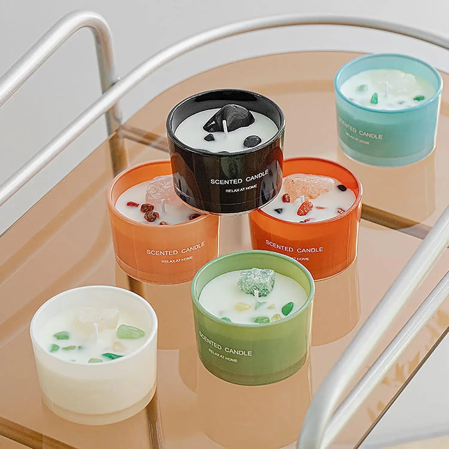 Scented Decorative Jar Candle