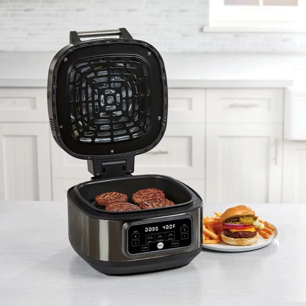 Grill Air Fryer Black 5.5 Quart
