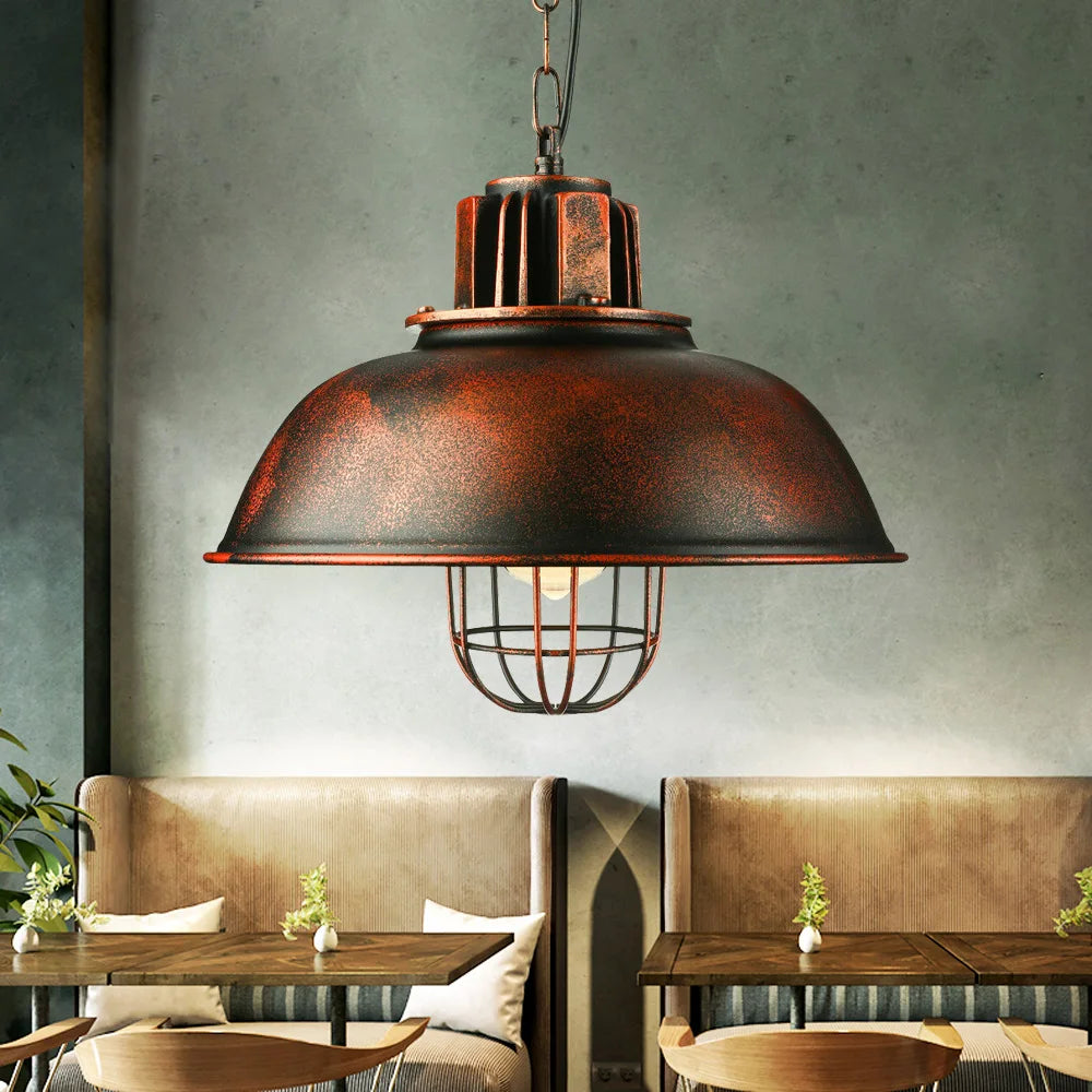 Vintage Pendant Light in Industrial Design