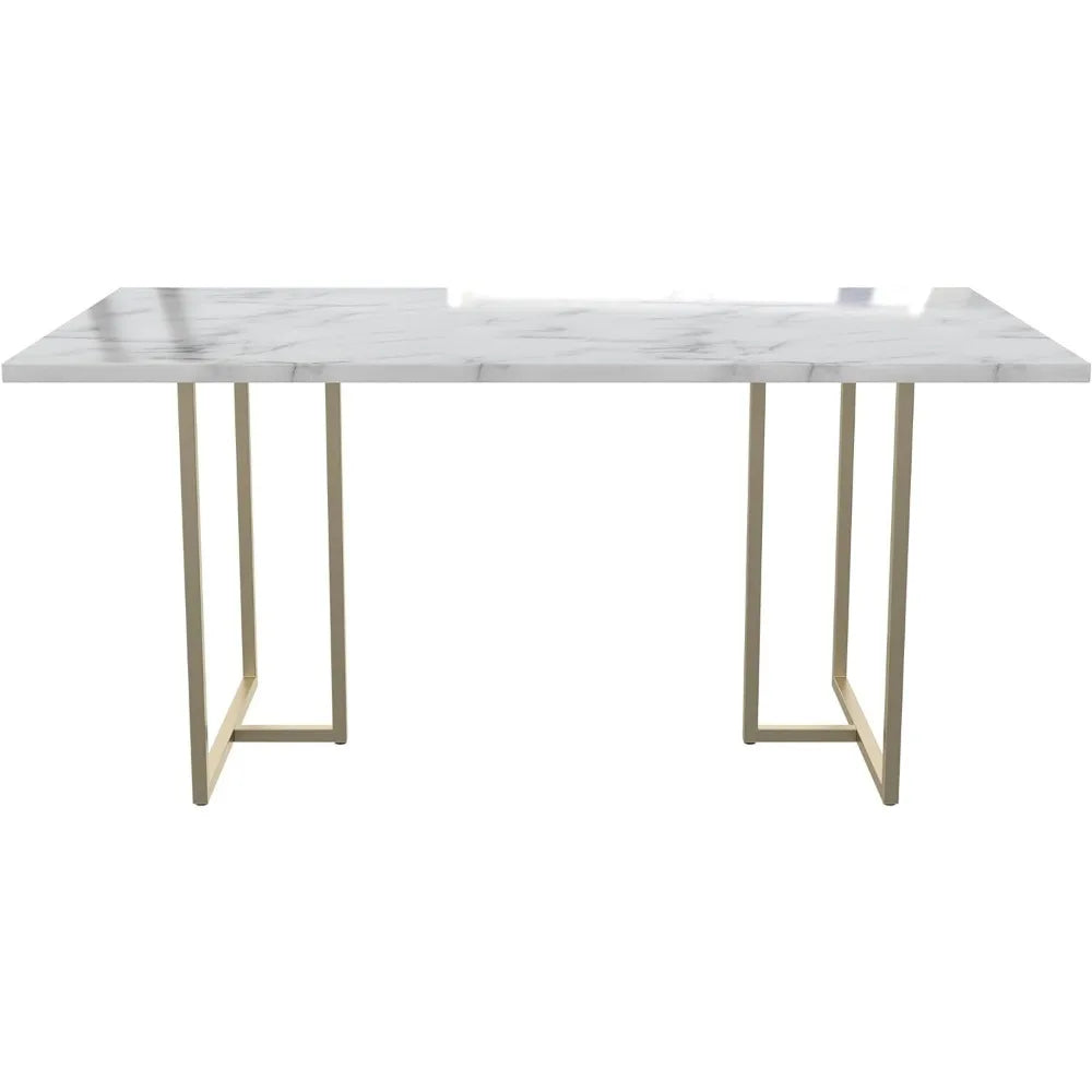 White Astor Dining Table