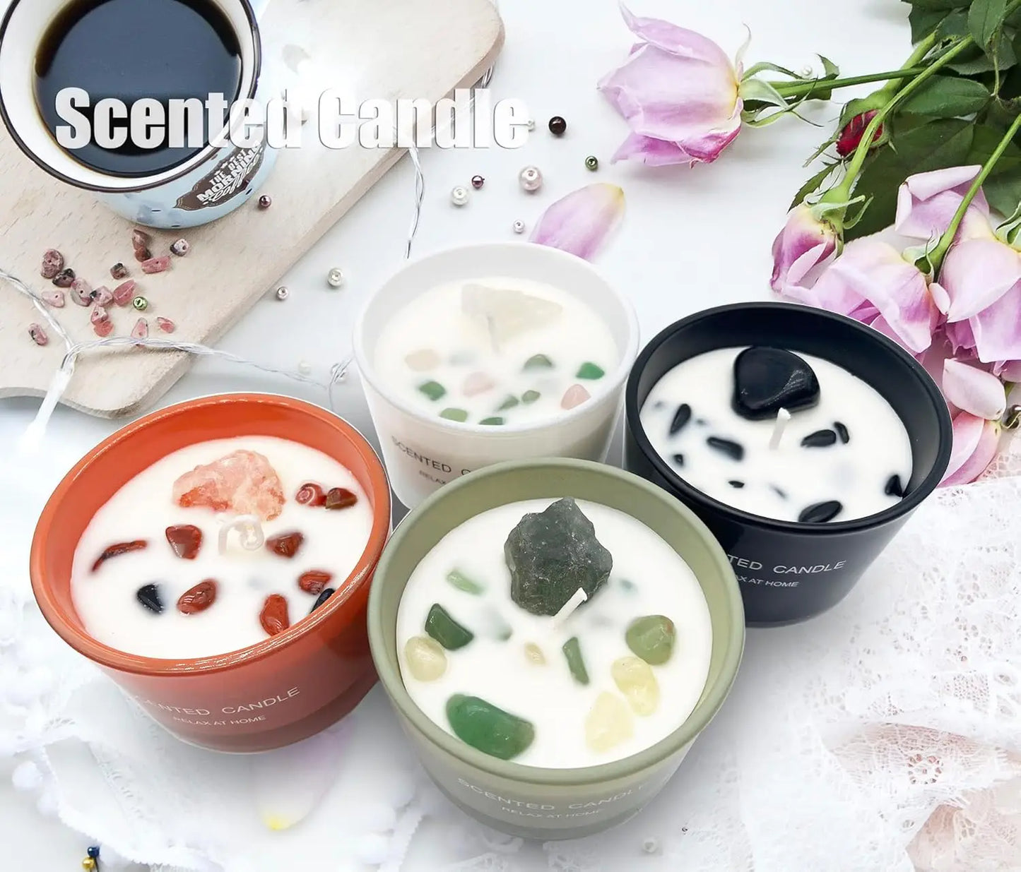 Scented Decorative Jar Candle
