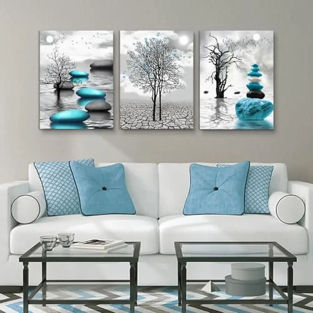 Canvas Wall Art Set of 3