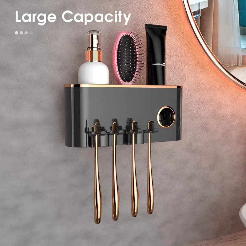 Bathroom Accessories with Toothpaste Dispenser