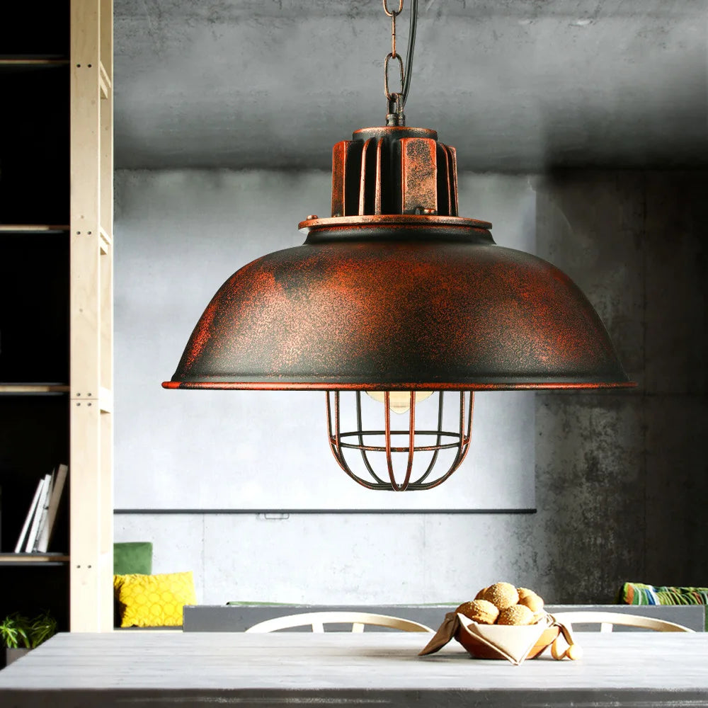Vintage Pendant Light in Industrial Design