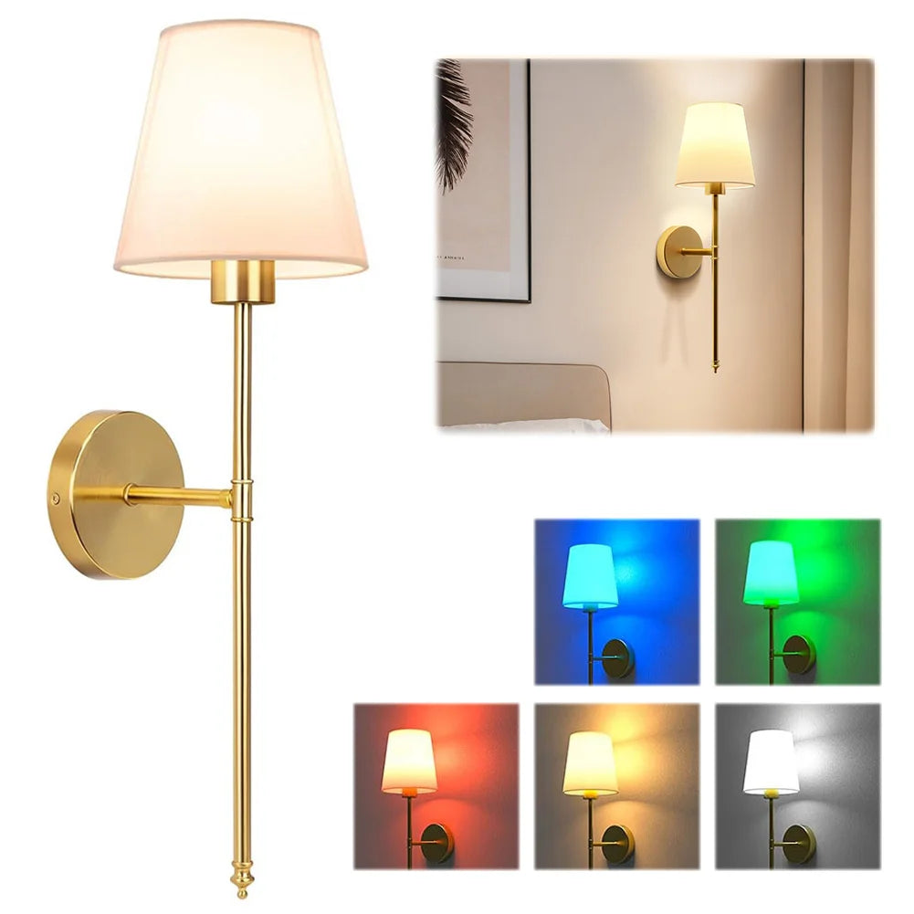 USB Rechargeable Cordless Wall Lamp