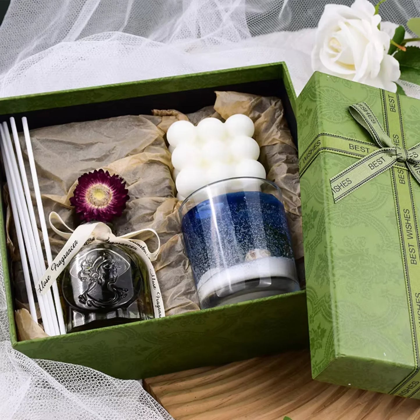 Long-lasting Aromatherapy Luxury Candle Set