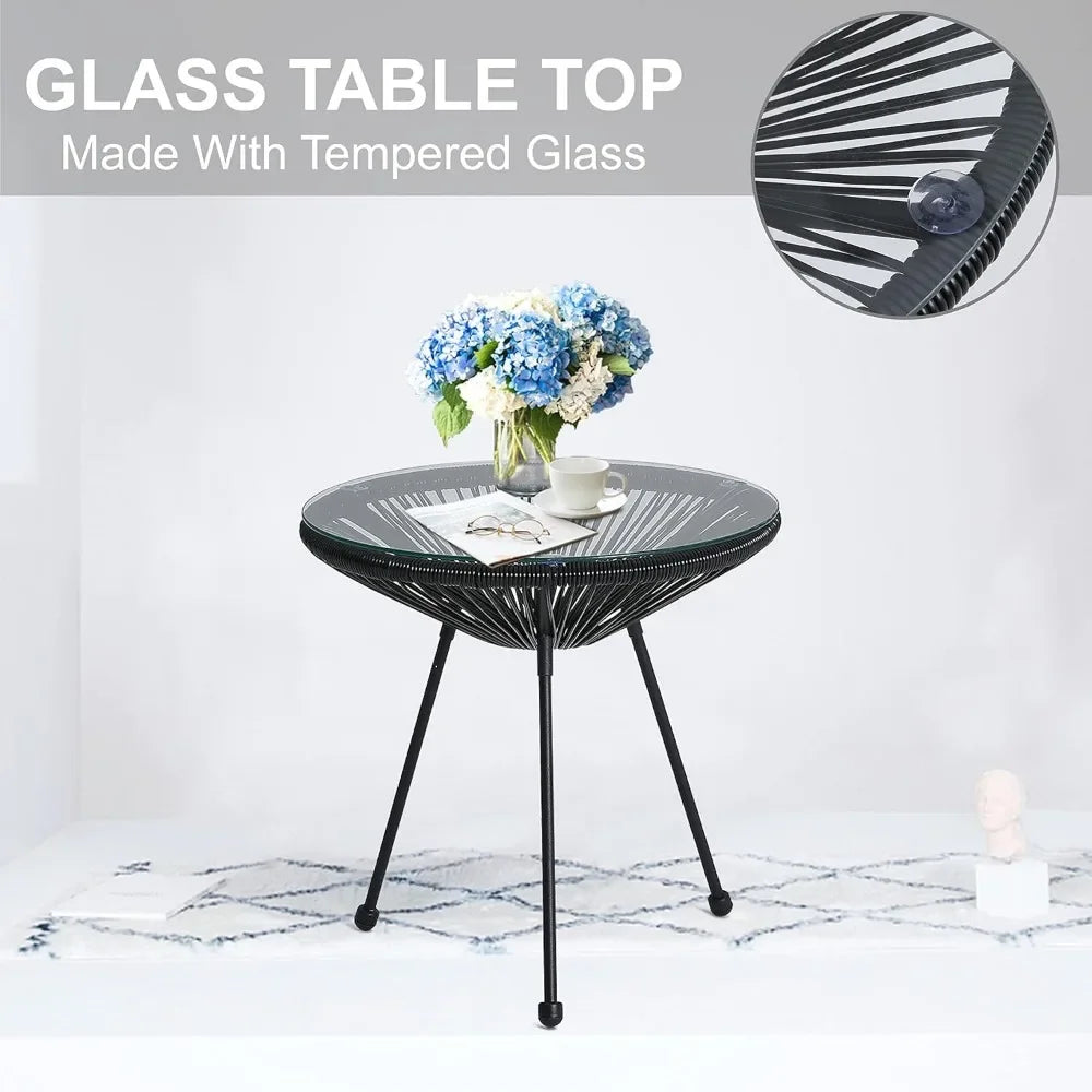 3-Piece Patio Acapulco Chair