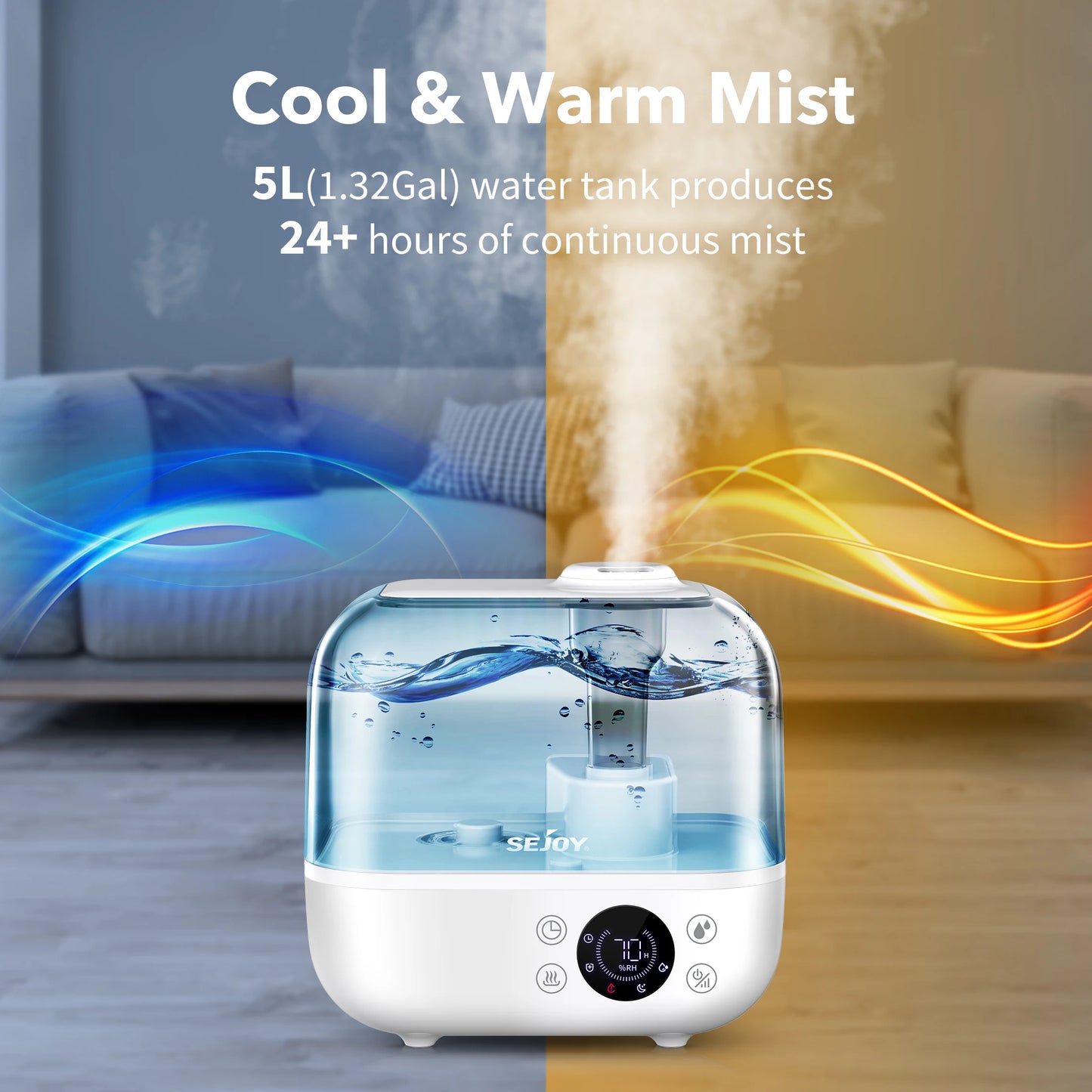 Humidifier For Large Room Auto Shut Off