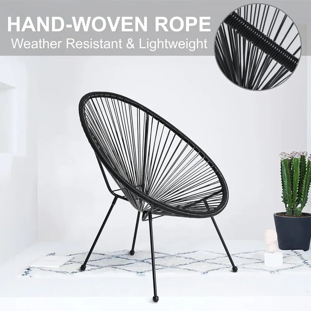 3-Piece Patio Acapulco Chair