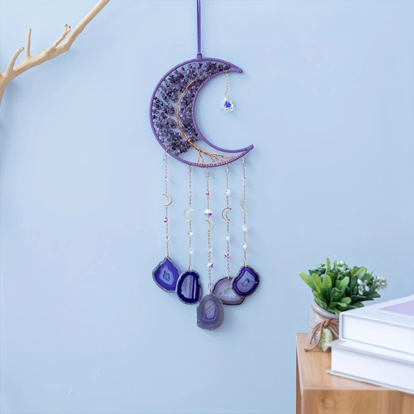 Amethyst Stone Hanging Decoration