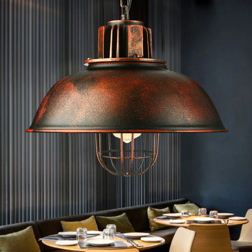 Vintage Pendant Light in Industrial Design