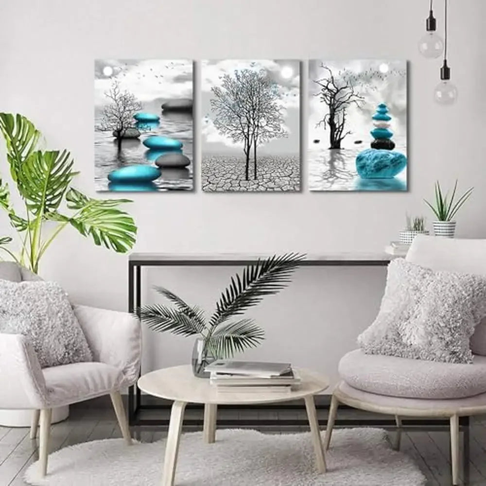 Canvas Wall Art Set of 3