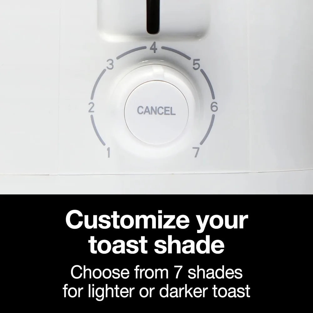 4 Slice Toaster Wide Slots Auto Shut-off
