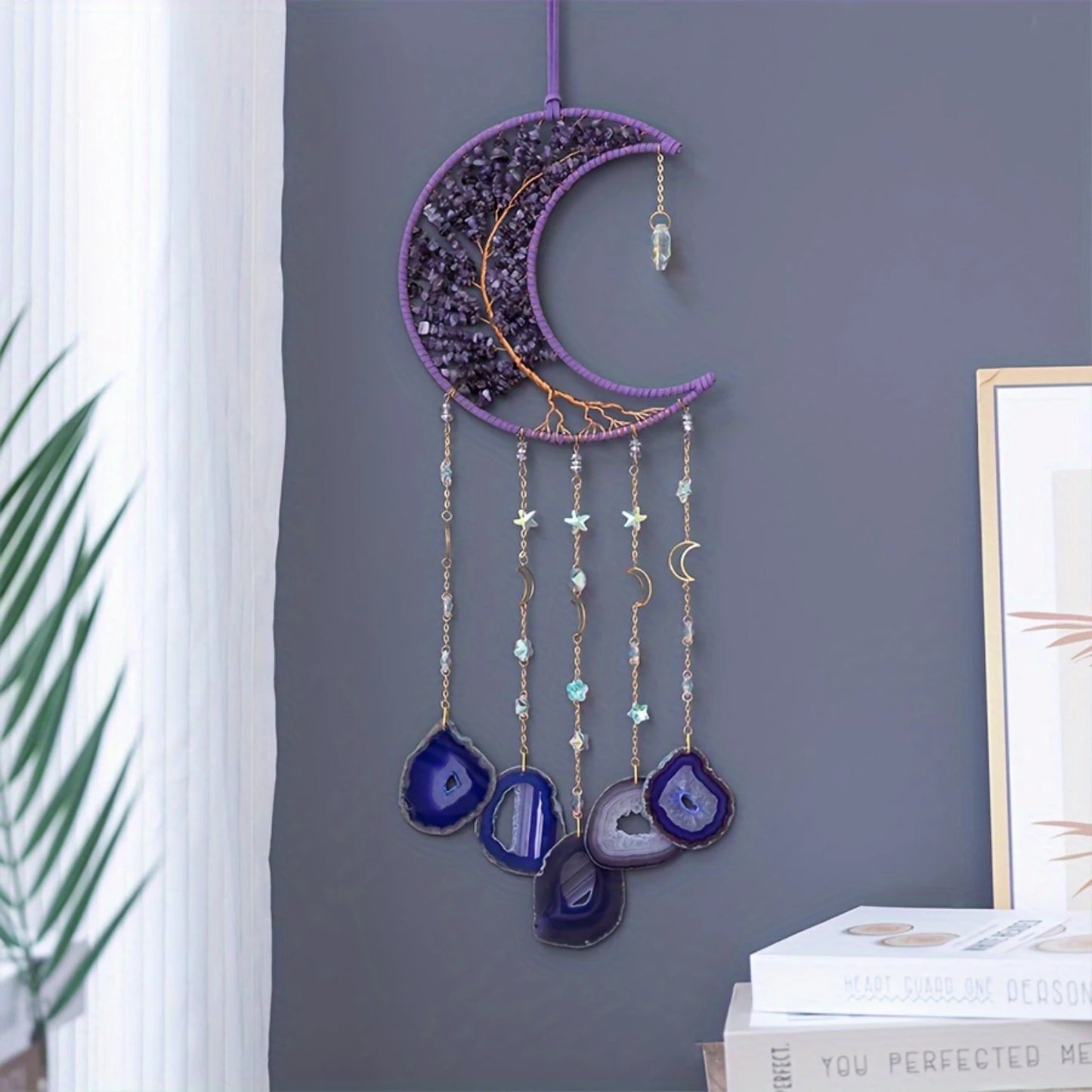 Amethyst Stone Hanging Decoration