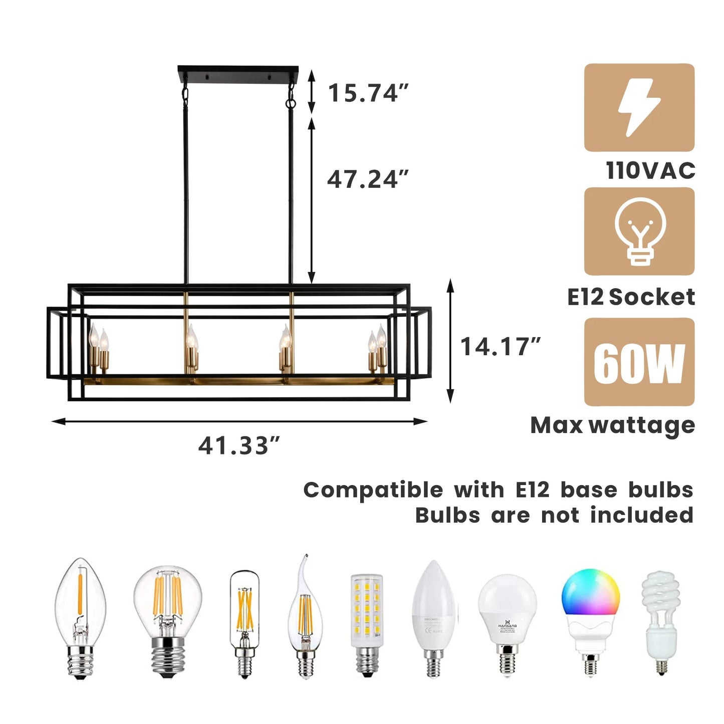 Dining Room Island Bar Pendant Lighting Lamps