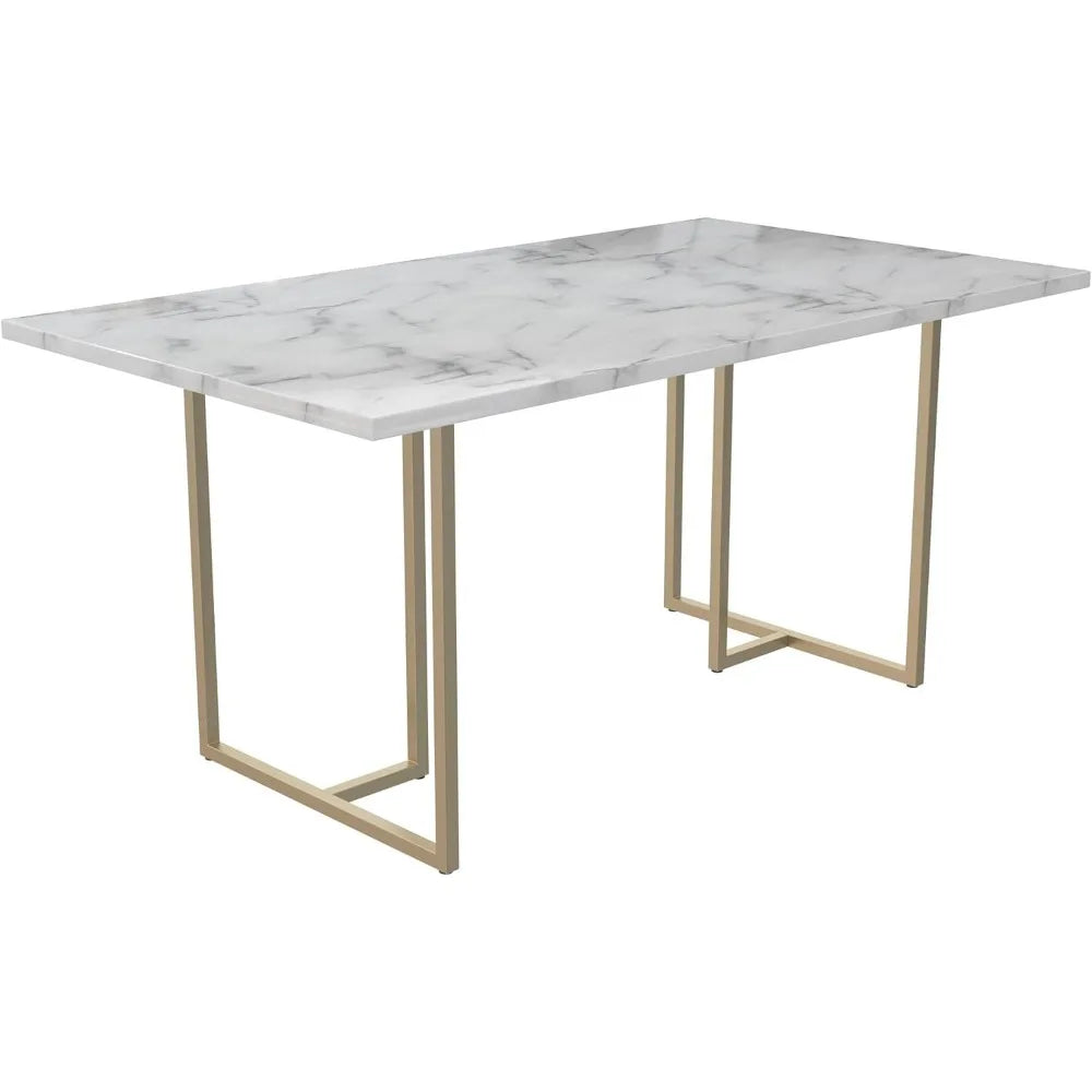 White Astor Dining Table