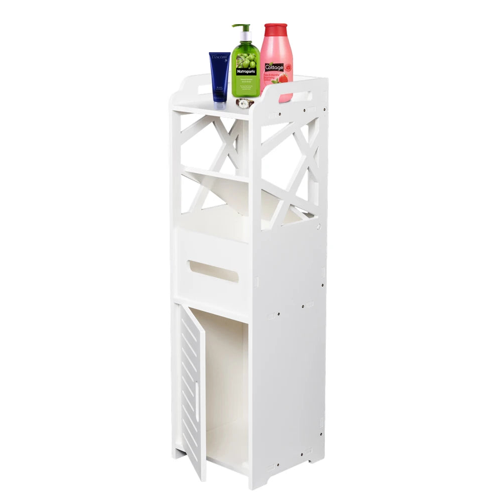 Storage Cabinet Shelf 3-tier Bathroom locker