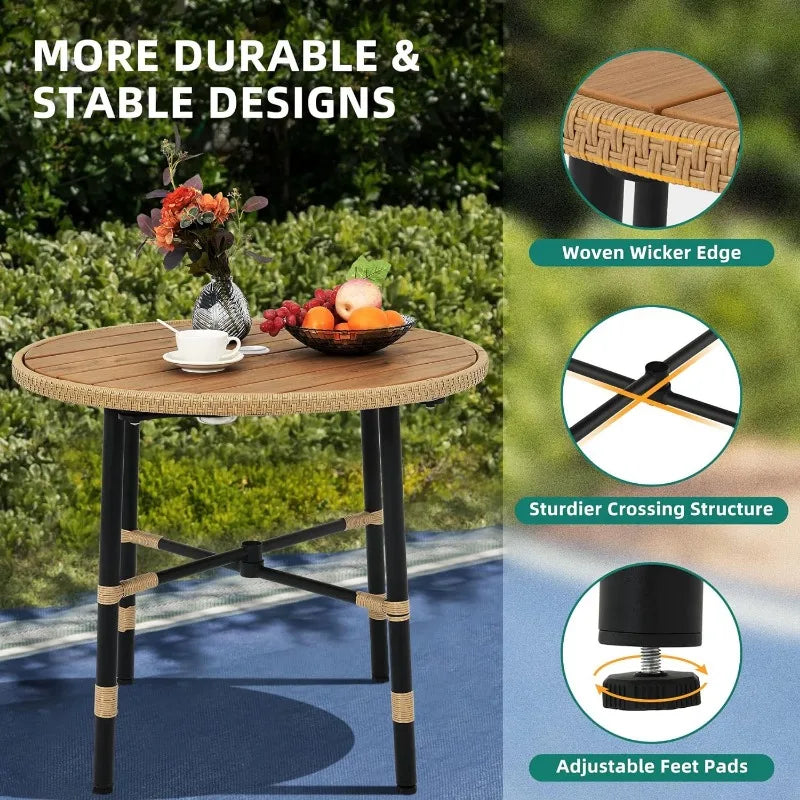 5 Pieces Durable Outdoor  Dining Table Set